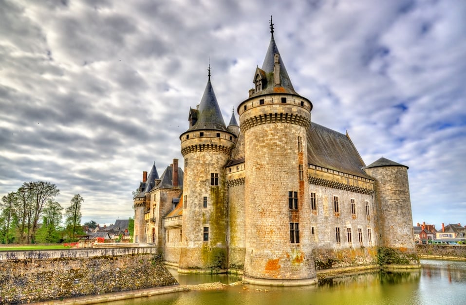 Chateau De Sully Sur Loire on of the Loire Valley Castles in France